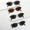 4PCS Oval Shaped Personality Metal Small Round Fashion Glasses Beach Accessories For Women Glasses Shades