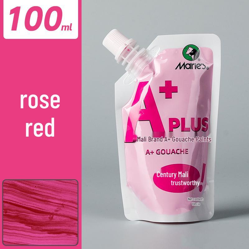 Mali Afwasbare Gouache Verf 100ml - Handgeschilderde Kleuren voor Kinderen en Studenten
