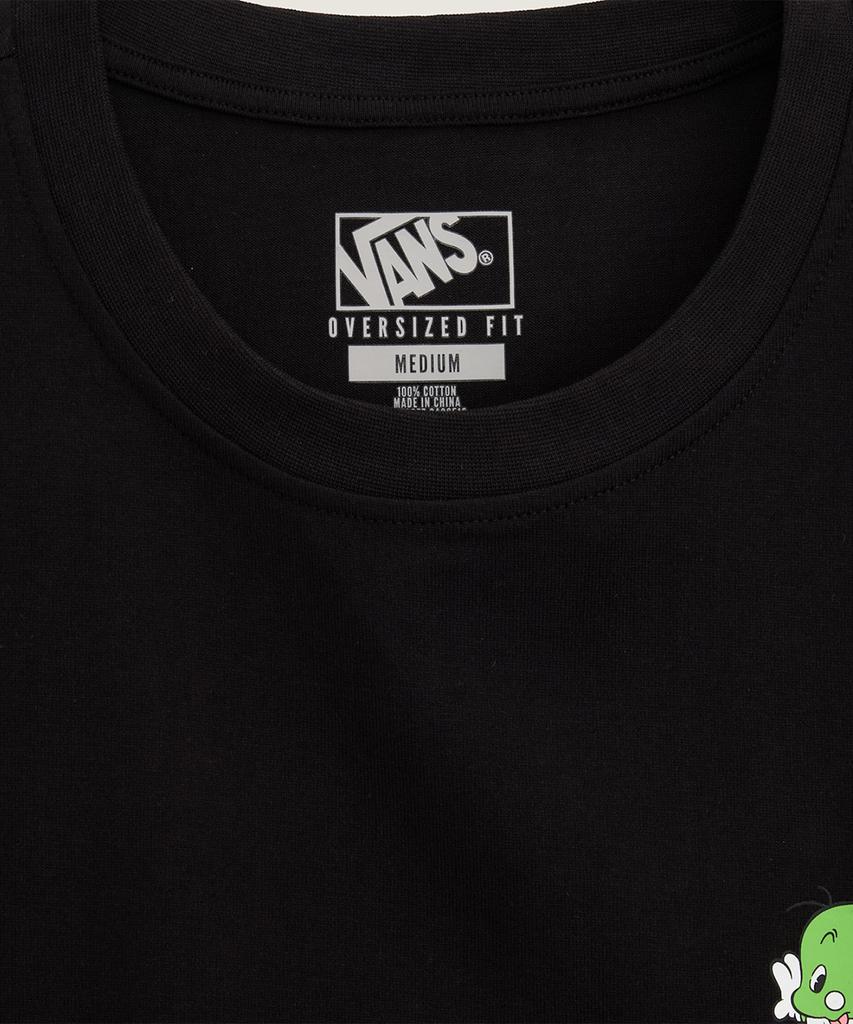 VANS Dooly Korea Crew Short Sleeve T-Shirt - Black / Vn0012Pvblk1