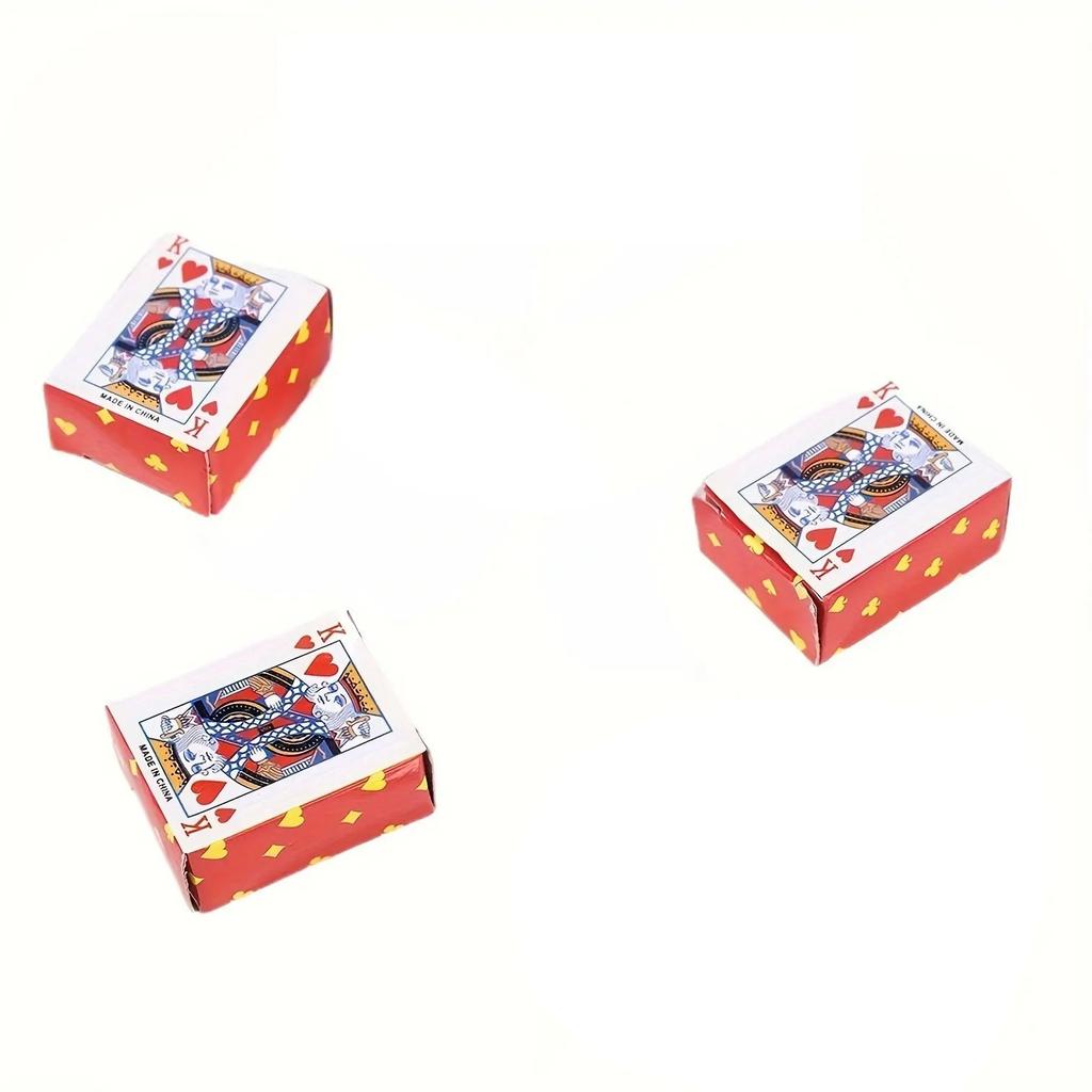 Mini Playing Cards Party Spoof Fun Smal Playing Cards Miniature Poker Cards Mini Poker Game For Teen Adults Novelty Party Gift