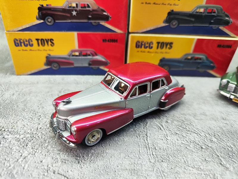 ABBT1 GFCC Modellauto Maßstab 1/43 1941 Fleetwood Series Sixty Special Spielzeugfahrzeug Klassische Sammlung Geschenke
