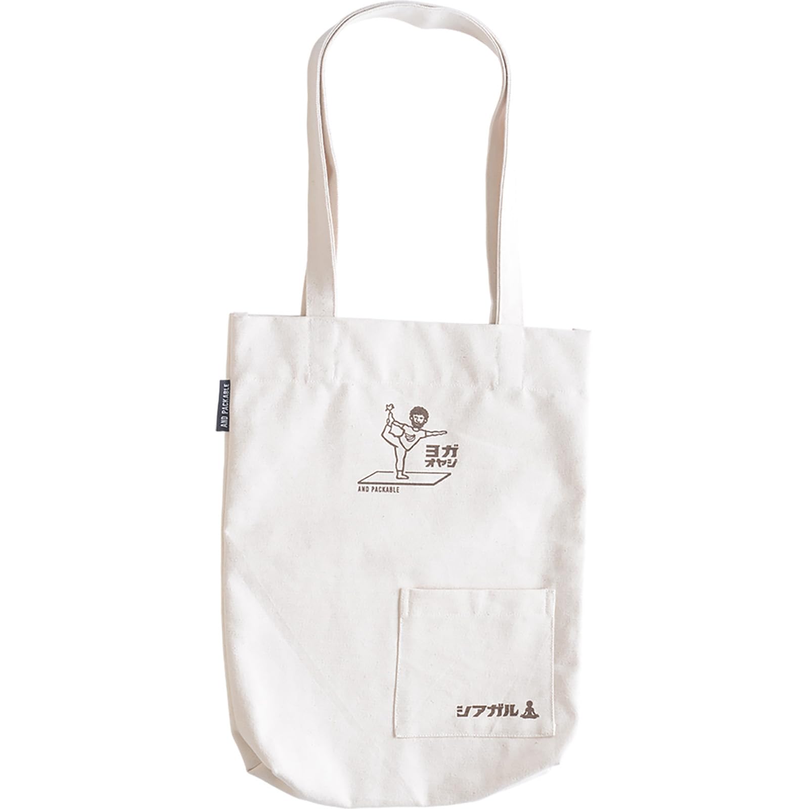 

Спортивная сумка-тоут белая [и складная], белый