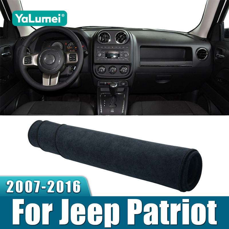 For Jeep Patriot 2007 2008 2009 2010 2011 2012 2013 2014 2015 2016 Car Dashboard Cover Mat Sun Shade Non-slip Pad Accessories