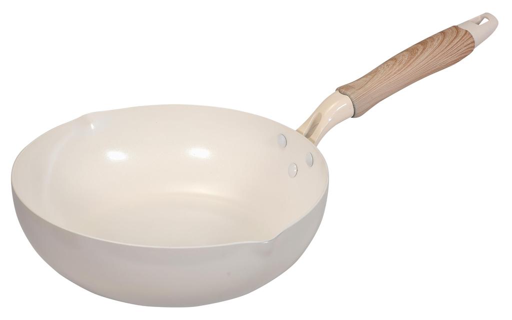 Pearl Metal Ceramir Deep Frying Induction Compatible HC-570 Pan, 24cm,