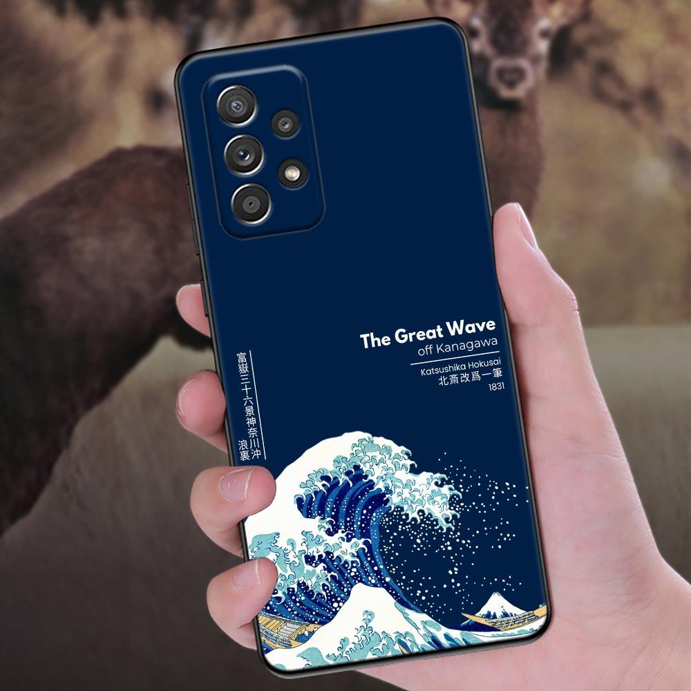 The Great Wave Katsushika Hokusai Phone Case For Samsung Galaxy A57 A56 A37 A55 A36 5G A26 A54 A52 A35 A34 A17 A16 A15 A07 Cover