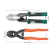 Mini Bolt Cutter Steel Wire Cutter Bolt Cutter Wire Rope Clamp Pliers Labor Saving Cut Wire Bar Steel Cutting Scissor