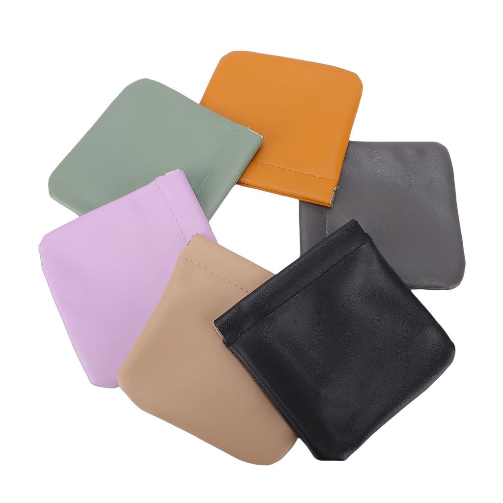 PU Leather Self Sealing Makeup Bags Set Portable Snap Closure Cosmetic   Pouch Travel Cosmetics Bag