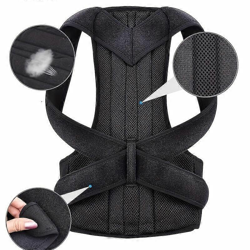 Back Posture Corrector Anti-camel Correction Belt Sitting Posture Correction Belt Back Orthopedic Adjustable Correction Belt New