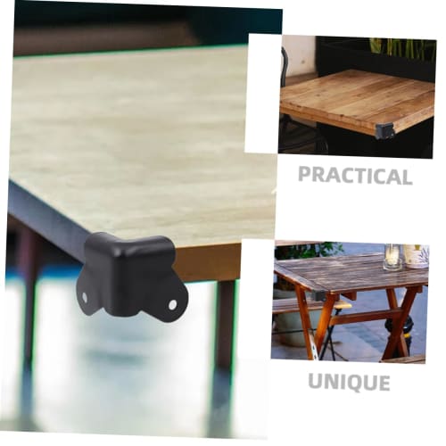 QUMIIRITY 10-Piece Speaker Corner Protection Angled Corner Guards, Cabinet Corner Guards, Speaker Corner Covers, Amplifier Speaker Corner Protectors,