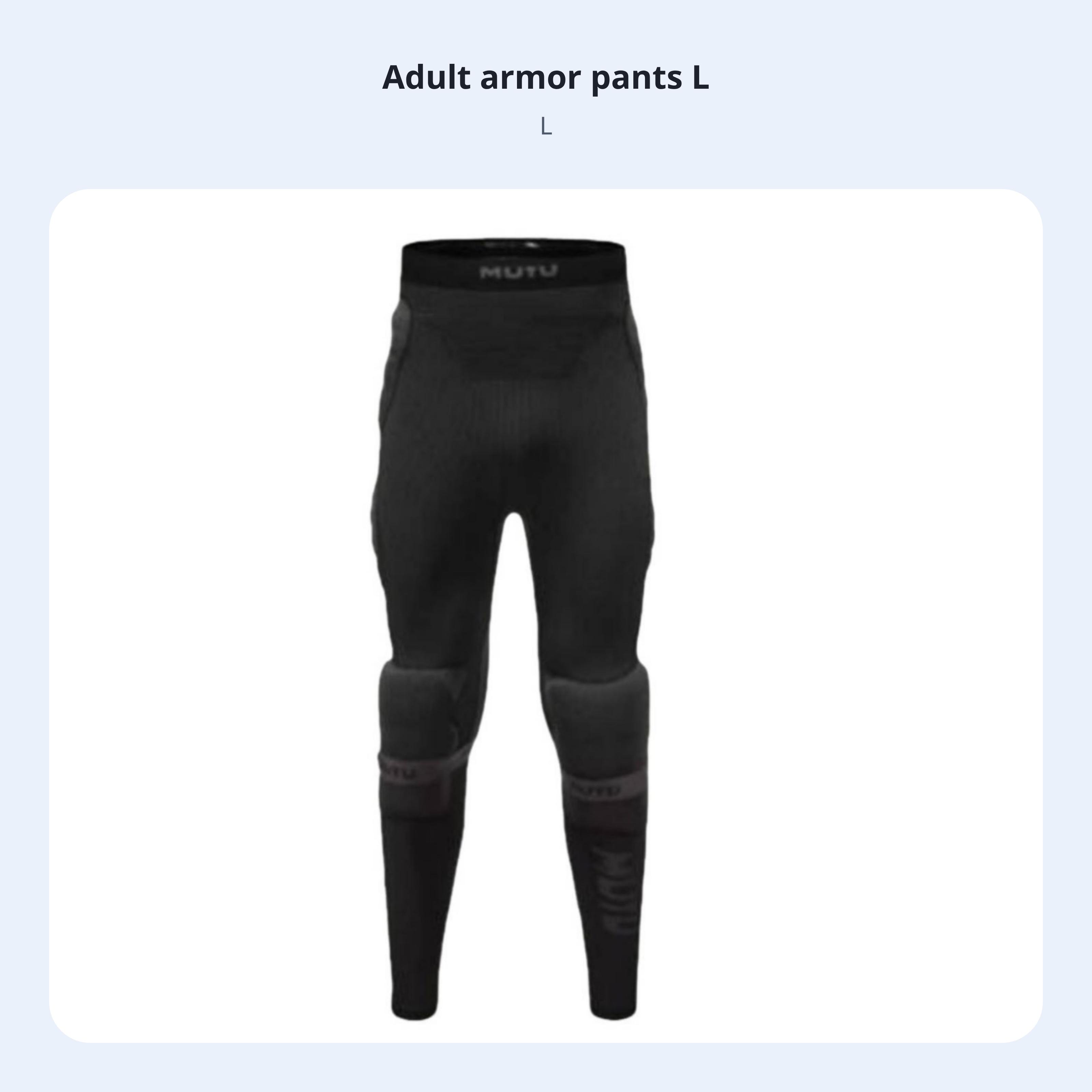 

Ski Pelvic Guard, Detachable Double Pad, Adult Pants, Knee Protector, Protection Set L