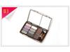 Winnie the Pooh Eyeshadow: 8-Color Palette with Diamond Finish & 2 Eyebrow Powders.