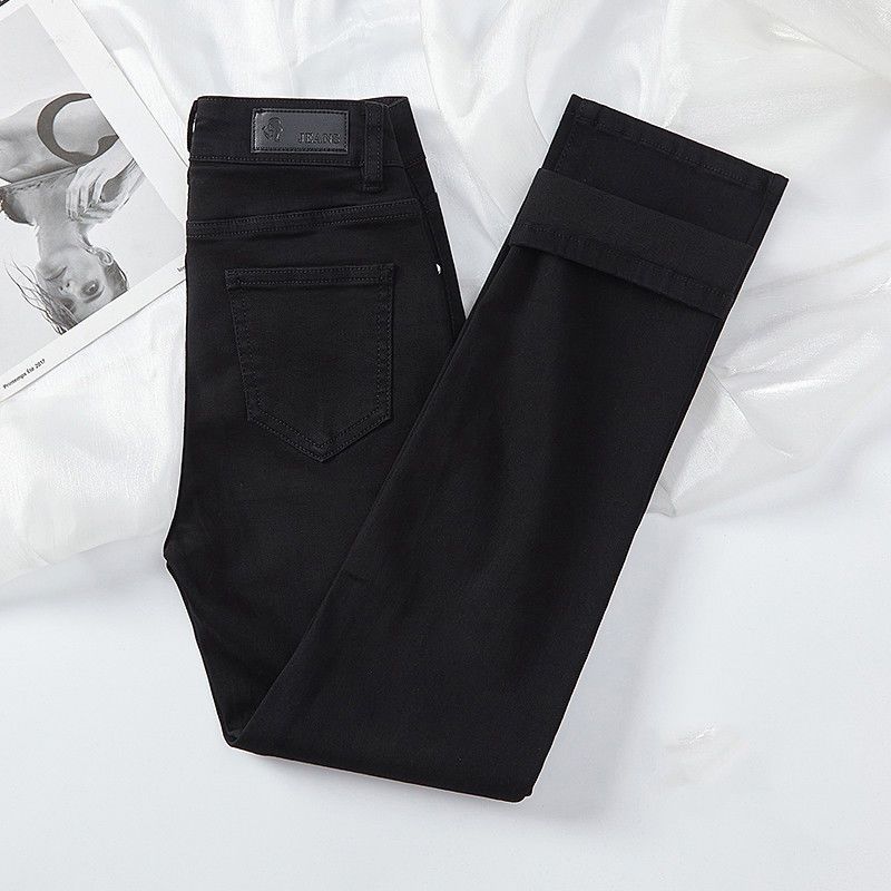 

Женские джинсы гарем осенне-зимние с высокой посадкой, свободные укороченные джинсы для женщин 2XL