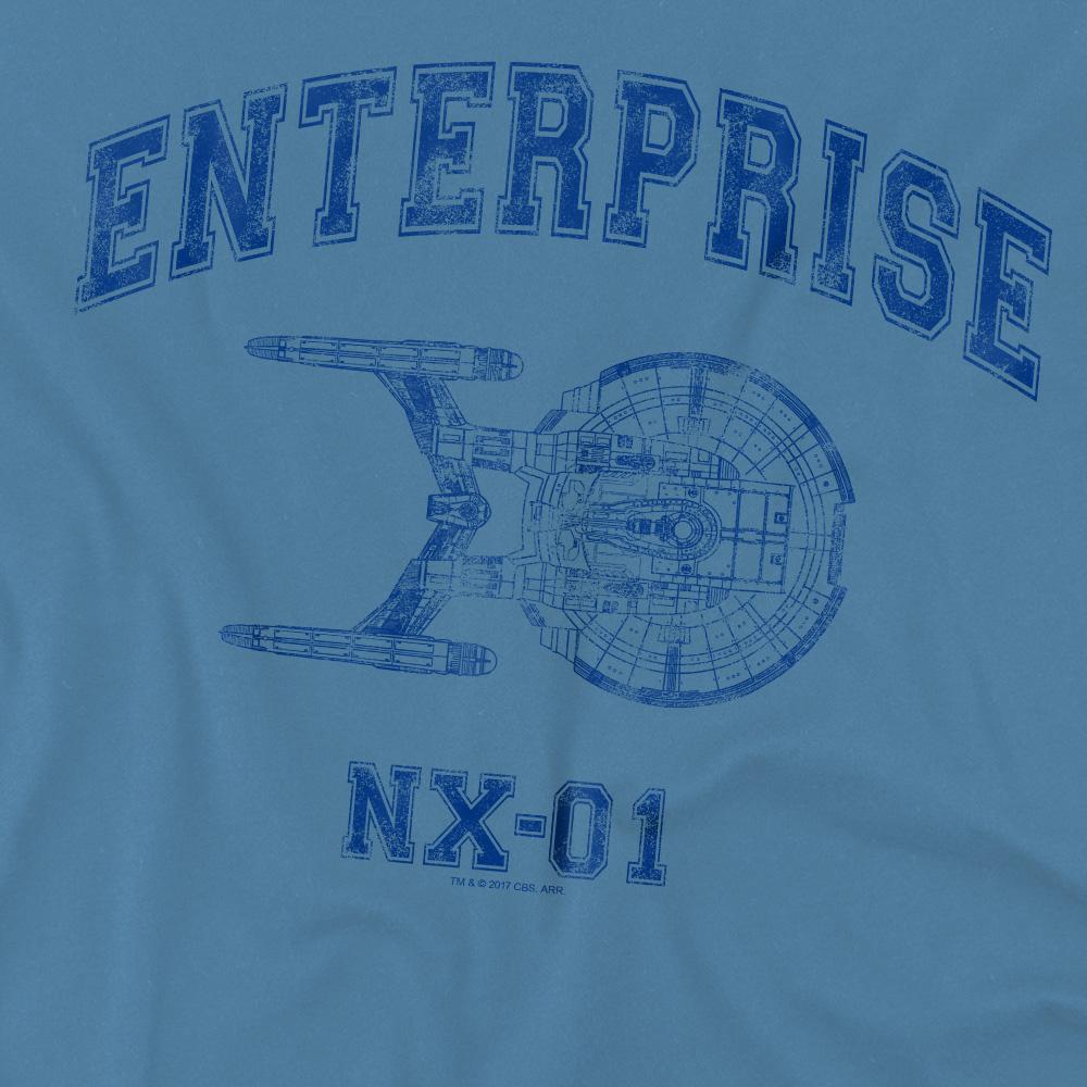 Star Trek Mens Enterprise Athletic T-Shirt