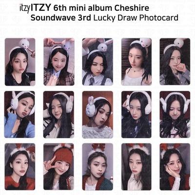 6th Mini Album Cheshire Soundwave 3rd Lucky Draw Photocard Benefit Ver.