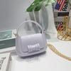 Pvc Jelly Bag Small Crossbody Childrens Purse With Chain For Daily Use