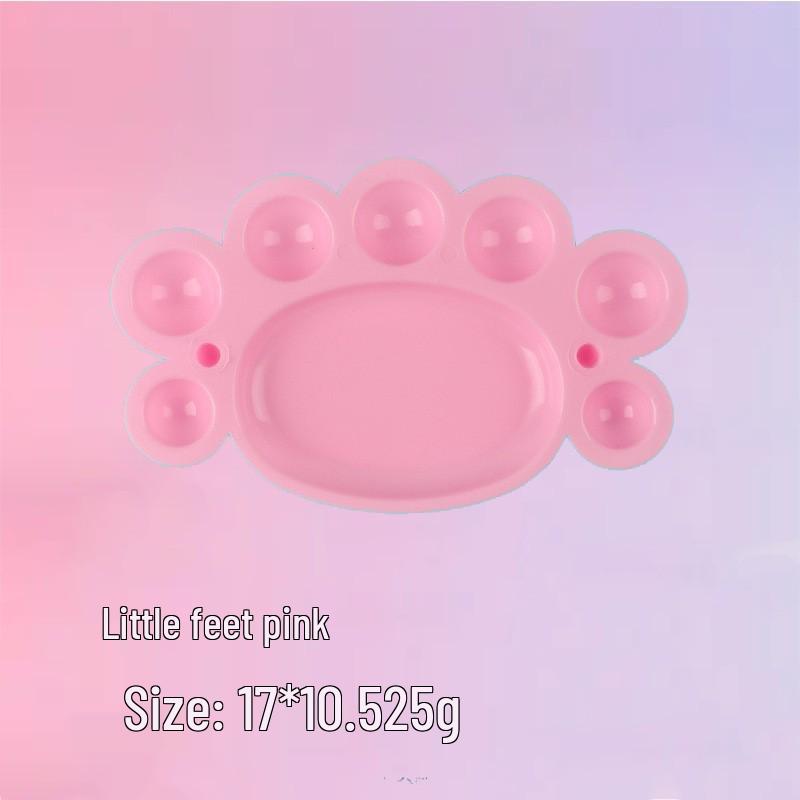 Plum Blossom Children's Art Painting Palette
