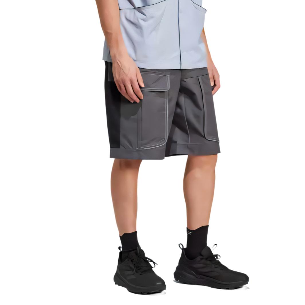 

Adidas Terrex SS25 Стильные Минималистичные Однотонные Спортивные Шорты Мужские Шорты Темно-Серые JD3488 L