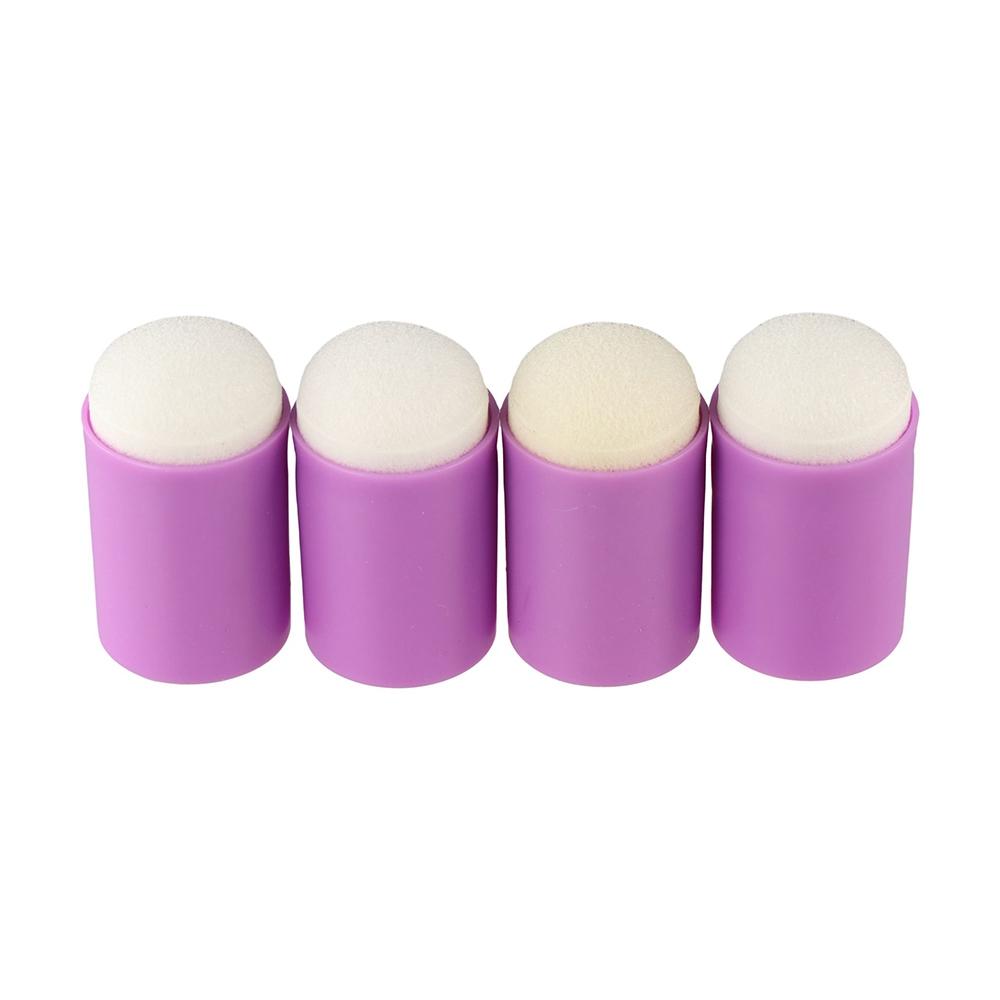 5PCS Craft Finger Painting Sponge Inking Staining Painting Finger Cot Dauber Sponge  Painting Tools