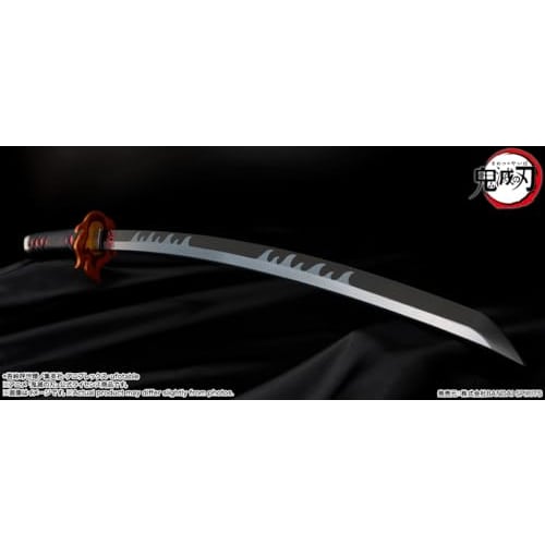TAMASHII NATIONS PROPLICA Demon Slayer: Kimetsu no Yaiba Nichirin Sword (Tanjiro Kamado) Kyojuro Rengoku Tsuba Ver. Approx. 880mm ABS & Diecast Painte
