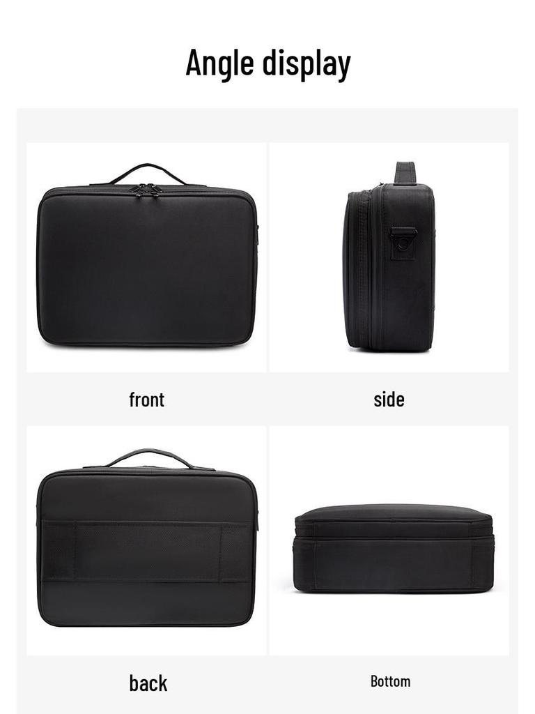 Large Capacity Portable Tattoo Nail Art Makeup Cosmetic Tool Bag