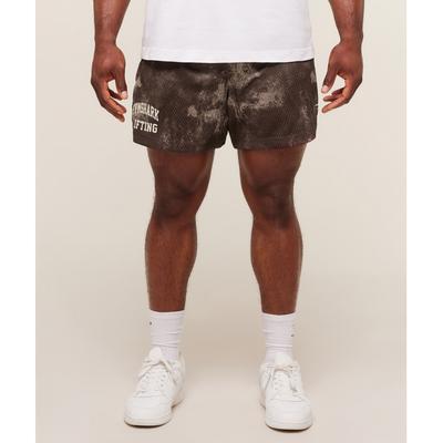 Lifting Mesh 5  Shorts Lifestyle Brown A4b7v Nc6b