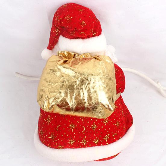 Santa Claus Climbing Rope Christmas Decoration Plush Doll Christmas Tree Climbing Old Man Hanging