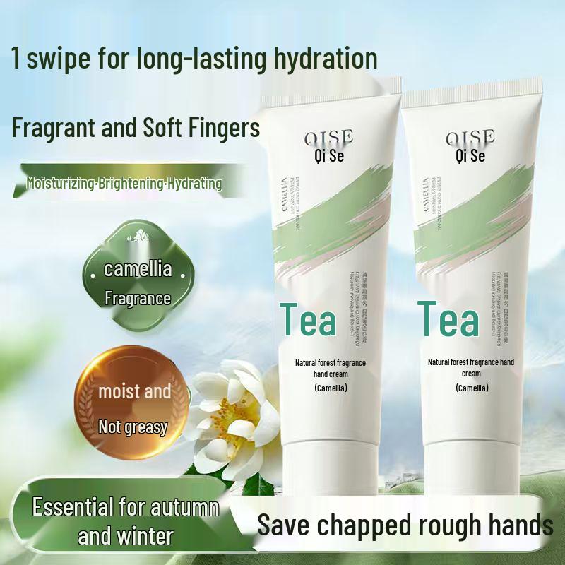 Natural Forest Scented Rose Hand Cream - Moisturizing, Hydrating, Non-Greasy, Anti-Chapping for Students