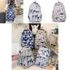 Student Backpack Large Capacity Cute Cartoon Goose Cat White Bear Sheep Pattern For High School Girls