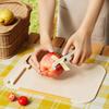 Multi-Functional Split‑Design Multi‑Purpose Fruit Knife, Portable Stainless Steel Peeler & Cutter With 135 Degree  Rotatable Peeling