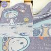 Rivere Snoopy Summer Large Bath Cotton Perfect for or As a Nap Blanket for Kids Blanket, Towel, Blend, Daycare, Kindergarten, (Purple)