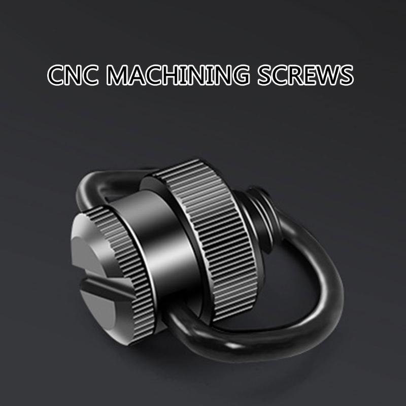 Stainless Steel 1/4Inch D Rings Screw Hinged Holder Camera Slings Screw For Photography Gear Attachment Camera Accessory