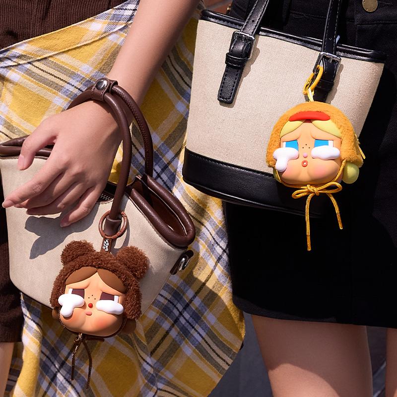 New POP MART CRYBABY Tears Factory Collection Earphone Case Trend Based Products PPMT-2409-0050