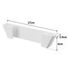 Yamazaki Film Hook Pot Lid Holder L White W27 x x H6cm film Floating Lid Holder 1560 Dimensions D3.9 (excluding hook) Plate, Storage,