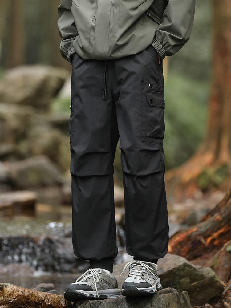 

Весенне-осенние брюки T400 Оксфорд в полоску, водонепроницаемые, ветрозащитные, для пар - Идеальны для путешествий на открытом воздухе и альпинизма L