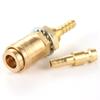 6mm Quick Water Cooled Gas Adapter Water Cooled Gas Adapter Quick Connect Fittings Hose Connector for MIG TIG Welder Torch