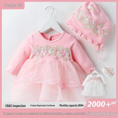 Abito Formale Autunno/Inverno per Bambina - Abito da Principessa per Neonata Abbigliamento Bambino