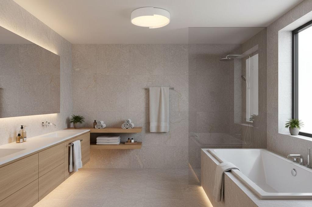 Acanto - Large Modern Ceiling Lamp 40cm LED 30W White
