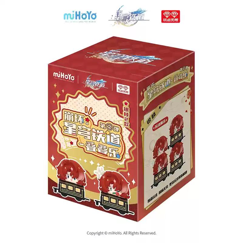 Mihoyo Honkai Star Rail Q Version Stackable Figure 2nd Series Blind Box Anime Collectible Ornament Decor Gift For Anime Fans