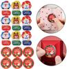 Decoration Package Label Biscuit Santa Claus Gift Paper Sticker Seal Labels Christmas Stickers