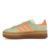 Adidas Gazelle Bold Green Spark Screaming Orange Women Sneakers Semi-Green-Spark Core-White IH7495