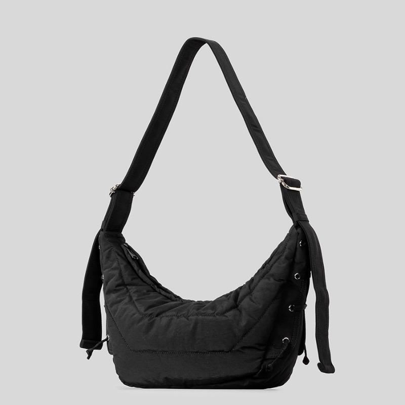 

Непринужденный стиль Артистичная Повседневная Одноплечевая сумка для мужчин и женщин Сумка через плечо с рогом Сумка для прогулок small чёрный