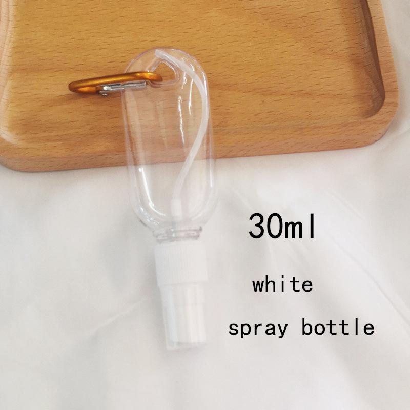 50ml Heart-shaped Hook Bottle for Hand Sanitizer, Gel, Lotion, or Alcohol Spray