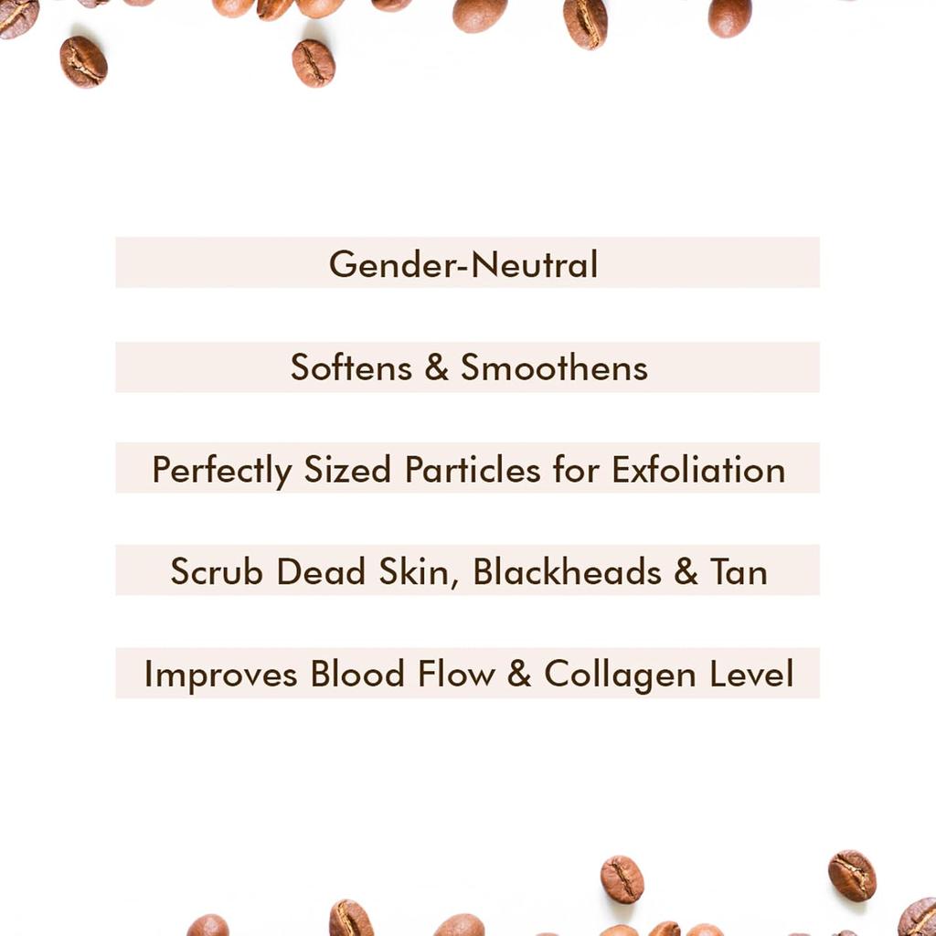 mCaffeine Coffee Tan Removal Face Scrub 100gm Pack of 1 | Exfoliate, Blackhead & Dead Skin Remover