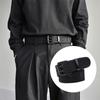 Buckle Belt Accessories Korean Waist Strap Canvas Waist Belt Double Grommet Hole Man Waistband