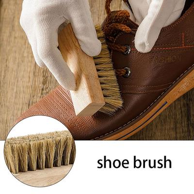 Brosse à Chaussures Multifonctionnelle pour Enlever la Saleté Poils Décontamination Brosse à Frotter Bois Brosse de Nettoyage Ménager Ménager