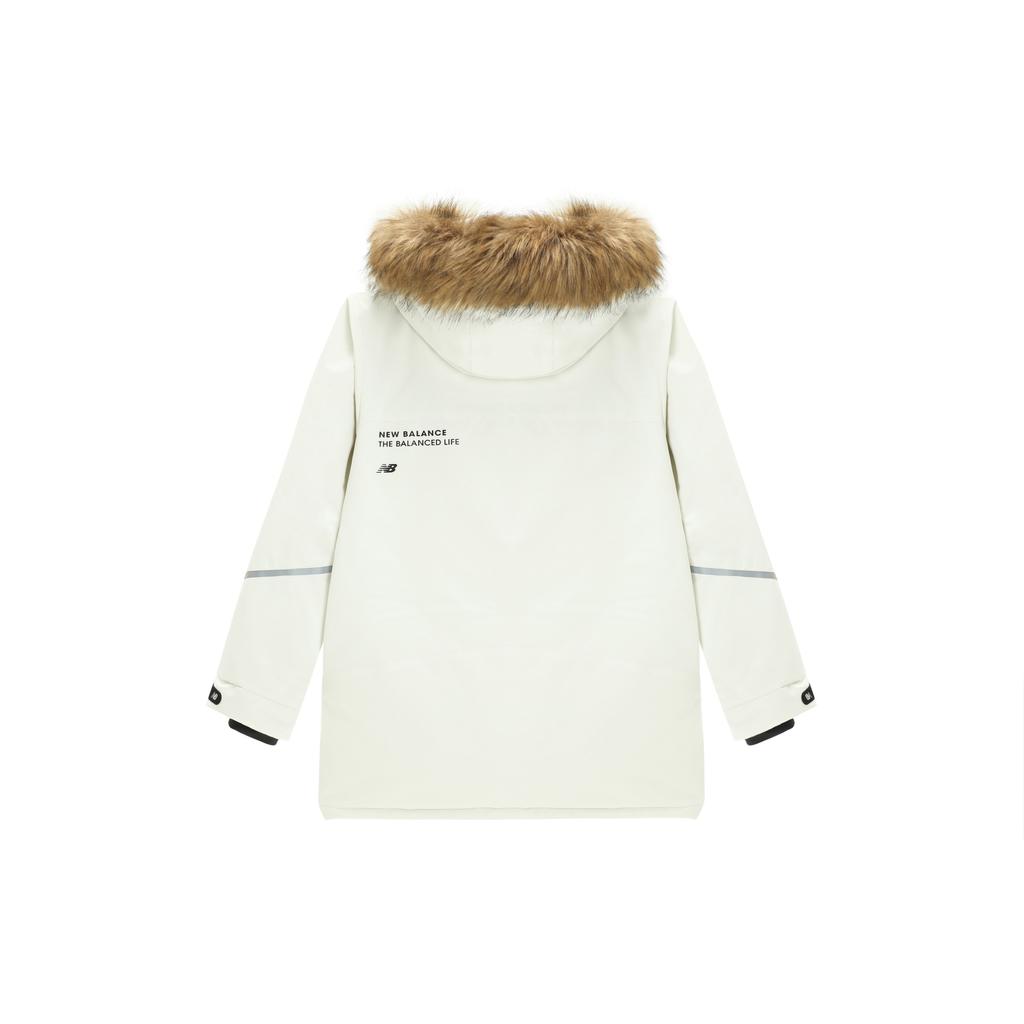 New Balance Logo Down Jacket Asia Sizing 'White' Unisex 5PC44603-IV