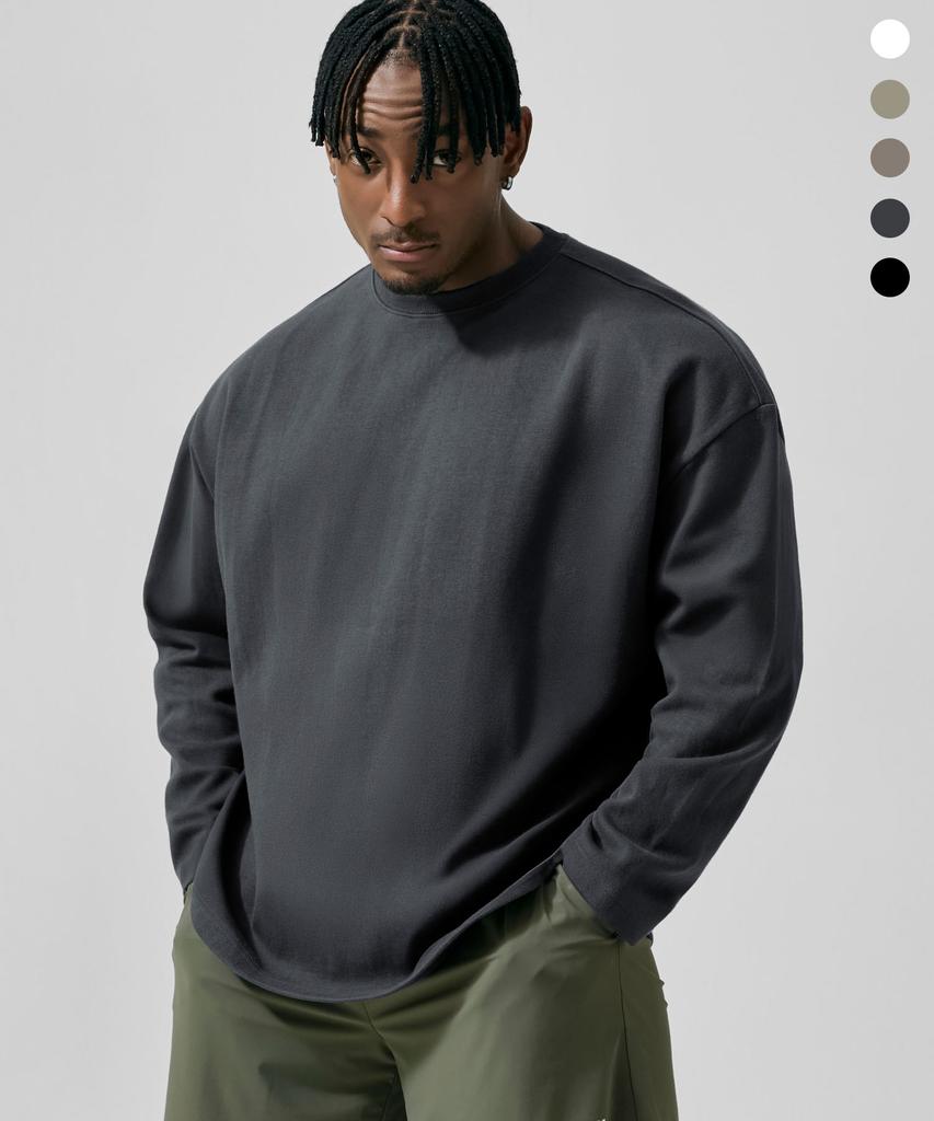 DRIX Special Double-Sided Oversized Long Sleeve T-Shirt_5 Colors