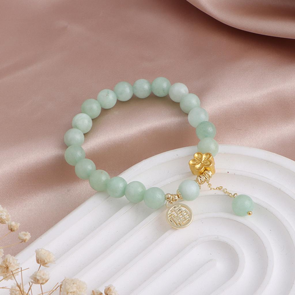 8Mm red jade jasper strawberry crystal blessing bracelet Xiaohongshu popular natural stone peach blossom jewelry