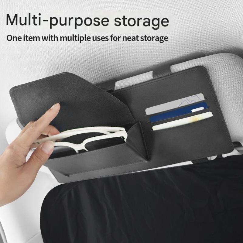 Customizable Magnetic Sun Shade For Cars Including Leather Storage Pocket And Easy Arrange