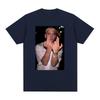 2025 New Model Eminem Hand Gesture Graph T-shirt for Women Hip-hop Fashion Short Sve Casual Summer Street Style